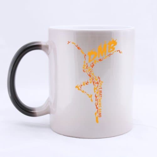 Dave Matthews Band Dancer Custom Personalized Coffee Mug Novel Gift Mugs Morphing Ceramic Cup Water Office Home Cups 11 OZ Two Sides