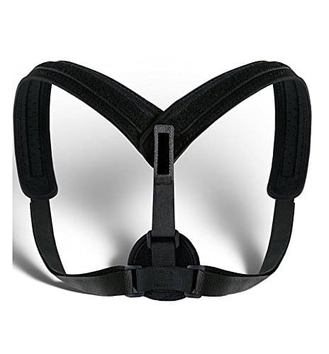 Back Posture Corrector Brace and Clavicle Support for Fractures, Sprains, and Shoulders (Medium)