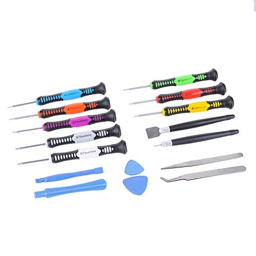 16 in 1 Precision Screwdriver Set Repair Tool Kit for Mobile Phone,Cameras, Watches, Laptops, PSP