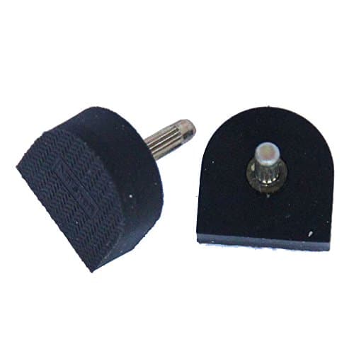 1 Pair Top Quality Double-deck Ultra-silence High Heel Shoes Repairs Tip Replace (18*18mm)