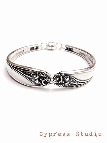 Vintage Silver Spoon Bracelet - circa 1950