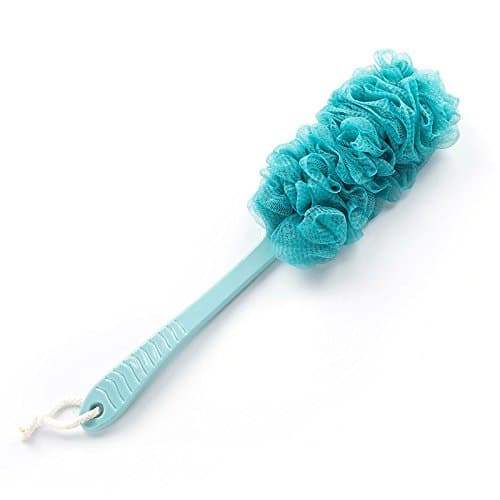 Bath Sponge Brush with Long Handle Exfoliating Bath Shower Loofah Body Back Brush Scrubber Soft Shower