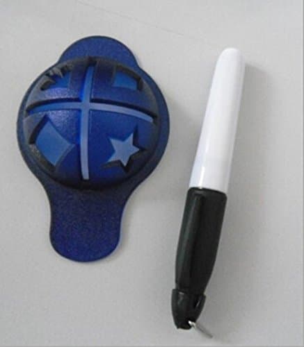 Golf Scriber Golf Ball Marker with Pen Golf Training Accessories Golf Ball Line Marker