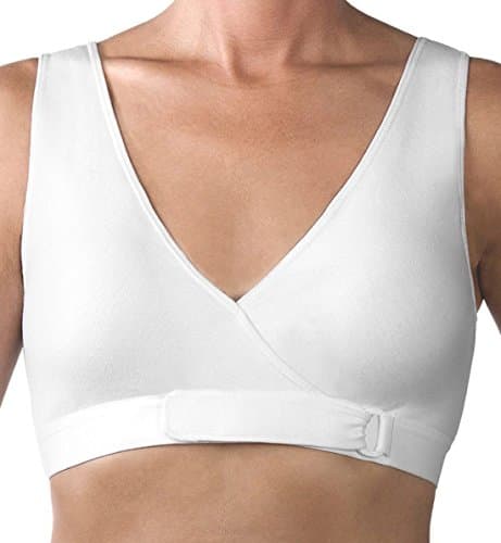 Fresh Comfort Easy Open Front Close Bra, XXL, White