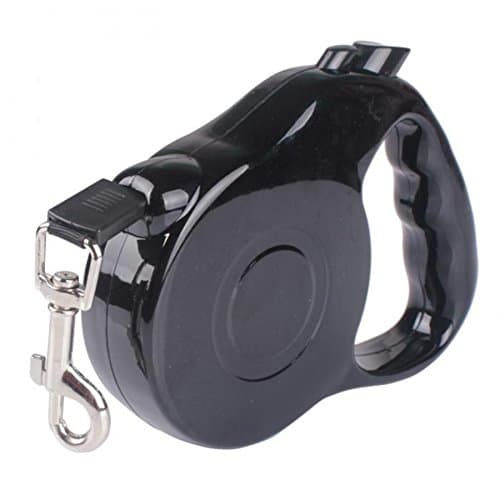 Otedes Retractable Dog Leash - Ribbon Lead for Training, Backyard Use and Walking Dogs - Easy to Grip Handle - Pet Training(Color random)