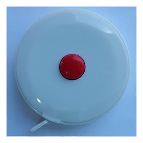 Ultimate Medical Retractable Compact Tape Measure (White)