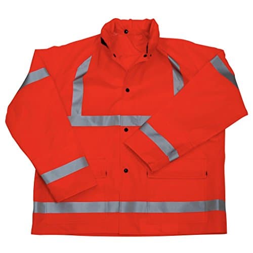 ANSI Class 2 Reflective Anti-Static Mens Jacket by Neese (4X-Large)