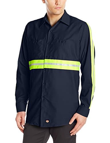 Men's Industrial 2 Piece Lined Collar Work Shirt