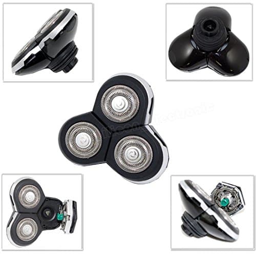 Razor head replacement 3D FOR PHILIPS NORELCO razor electric men RQ12 RQ32 RQ1280 RQ1290 razor shaver head blade cutter razor for bald heads