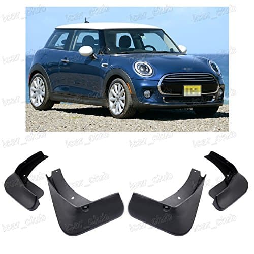 4Pcs Car Mud Flaps Splash Guard Fender Mudguard Front & Rear for 2007-2015 Mini Cooper/Cooper S/ONE