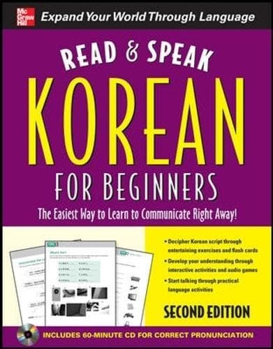 Read and Speak Korean for Beginners with Audio CD, 2nd Edition (Read & Speak for Beginners)