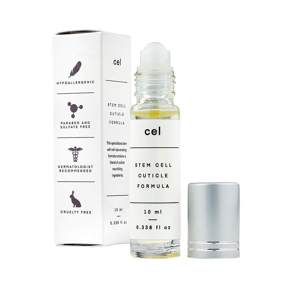 Cel Stem Cell Cuticle Formula | Thick Nail Growth Serum for Brittle Damaged Nails | Cuticle Moisturizing Softener