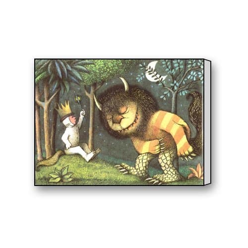 Custom Where The Wild Things Are Wall Decor Art Canvas Prints 16 X 12 Inch