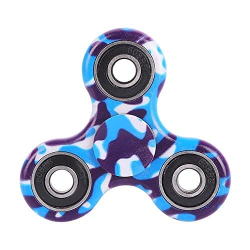 Smart Tech Star Fidget Spinner Toy Time Killer Perfect to relieve ADHD Anxiety Reduce Stress Helps Focus