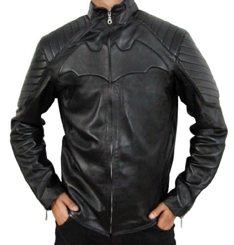 Batman Begins Leather Jacket Costume XS