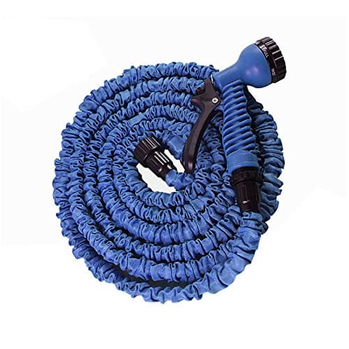 Ukayed Expandable Extendable Water Garden Hose Pipe Stretch 3 Times It's Normal Size! (Blue)