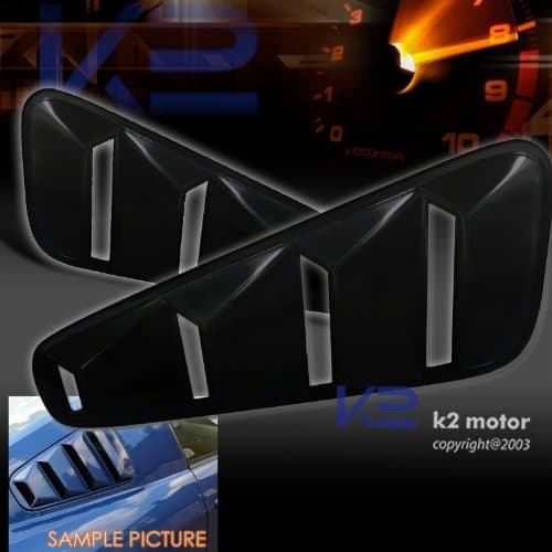 2005 2006 2007 2008 2009 Mustang 1/4 Window Louver Sse