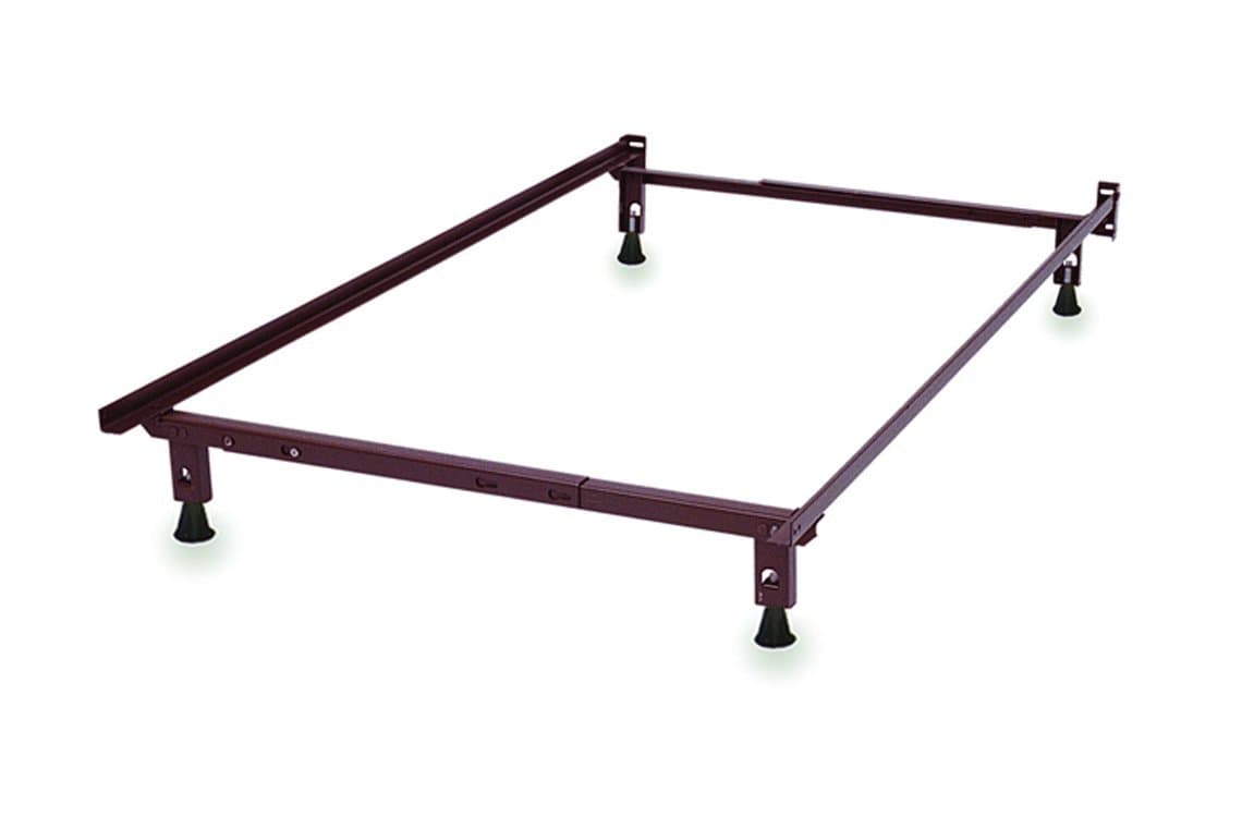Knickerbocker Metal Bed Frame - Fits Twin and Full (Double) Sizes 4 Leg with