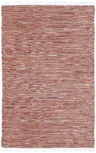 Complex Chenille Flat Weave Rug, 3-Feet by 5-Feet, Copper
