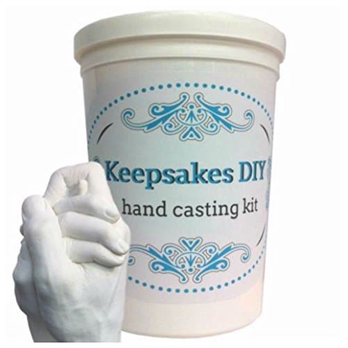 Keepsakes DIY Hand Casting Kit Plaster Wedding Gift Anniversary Valentines NEW