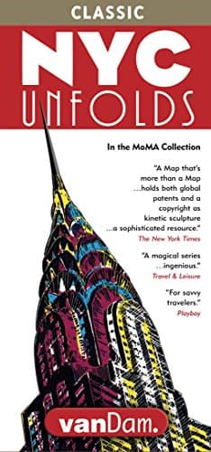 NYC Classic UNFOLDS® Pop-Up Map by VanDam