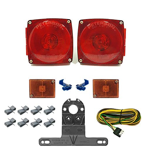 Peterson ManufacturingTrailer Light Kit | Tail Light Kit - Under 80" | Proudly Made in the USA