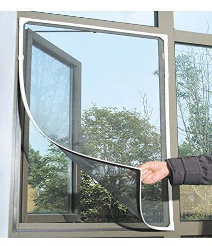 Dailyshops Anti Mosquito Bug Insect Fly Window Screen Mesh Net Curtain (3, Black)