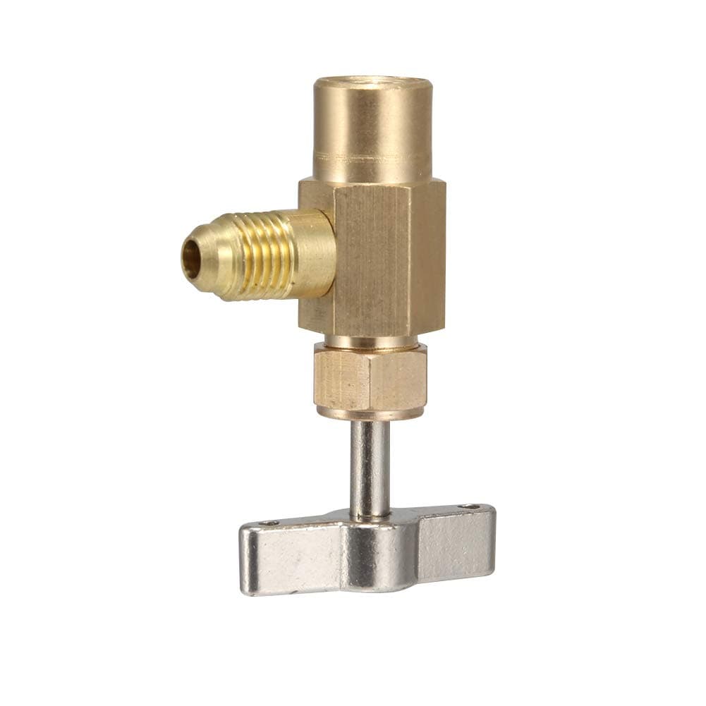 MongKok Car Coolant Tap R-134 AC Threaded Valve Tool Tapper Opener Connector Can Dispensing