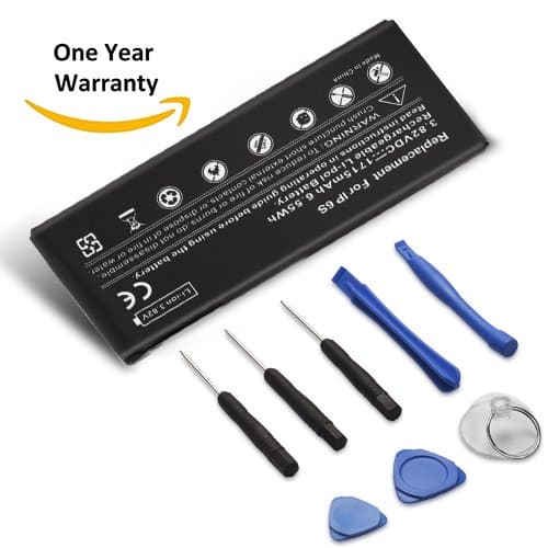 Phshion New 0 Cycle 1715mAh iPhone 6S Battery Replacement with Tool Kit