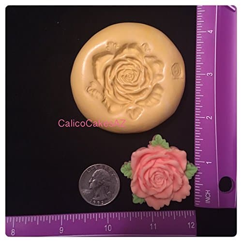 Large Rose Fondant Mold Gumpaste