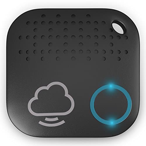 iTrack Bluetooth Key Finder, Phone, Pets, Any Item, Maps, Location, 2 Way Communication, selfie button(2nd Gen) (black)