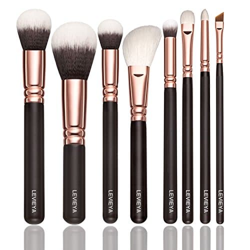8 Pics Makeup Brushes Set - Foundation Brushes, Cosmetic Brushes, Professional Brushes for Face Make-up, Contour Brushes…