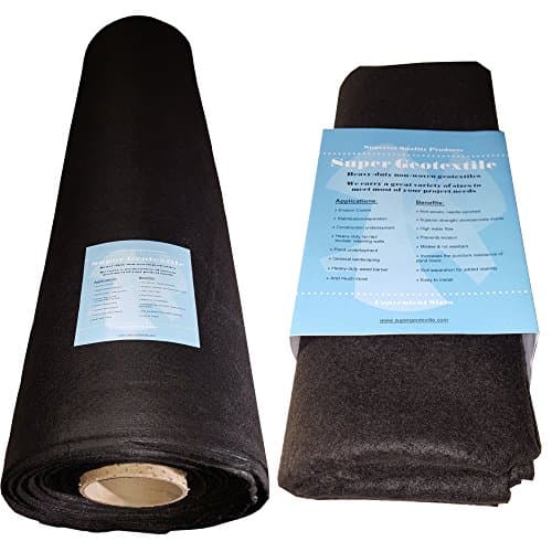 8oz Geotextile for Landscaping, Underlayment, Erosion Control, Construction Projects and more (8X50)