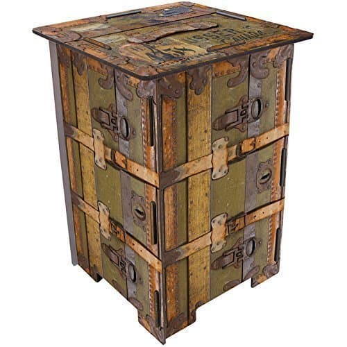 Photohocker Trunks Old Stool Engineered Wood Framed House