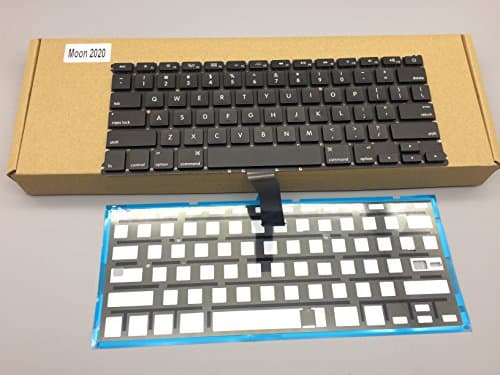 New Backlit Backlight US Keyboard For Macbook Air 13" A1369 2011 A1466 2012-2015 W/ MD508LL/A MC965LL/A MD231LL/A MD760LL/A MD760LL/B MJVE2LL/A