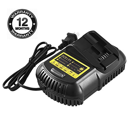 Replace for Dewalt Charger for Dewalt 12V- 20V MAX Lithium-ion Battery Charger DCB101 DCB115 DCB107 DCB105 DCB205 DCB203 DCB204 DCB206 DCB201 DCB120 DCB127