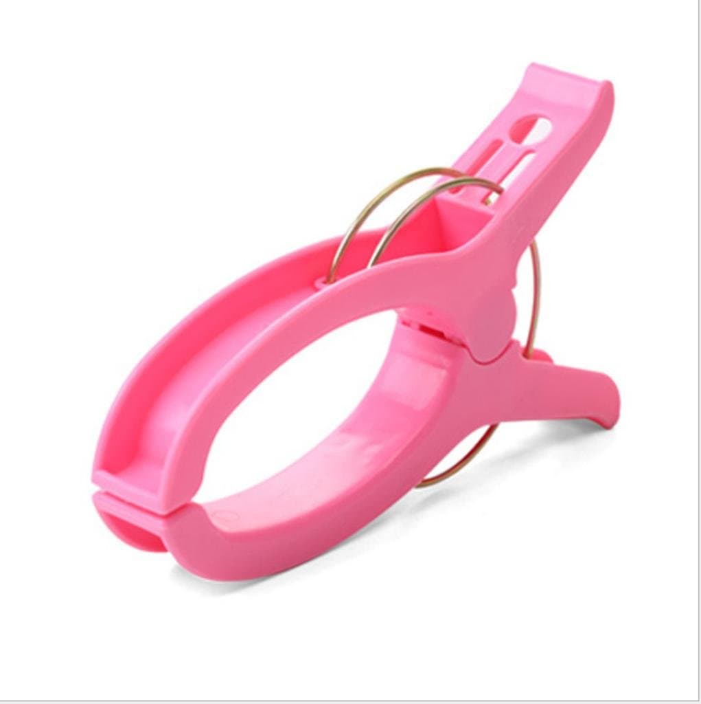 GFYWZ Plastic Thickened Durable clip Extra large Windbreak clips Hanging clip(pack of 10) , pink , 16*9cm