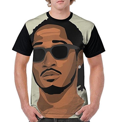 WANGGUANN Men Cotton Customized Leisure Future-Hendrix T For Riding Medium