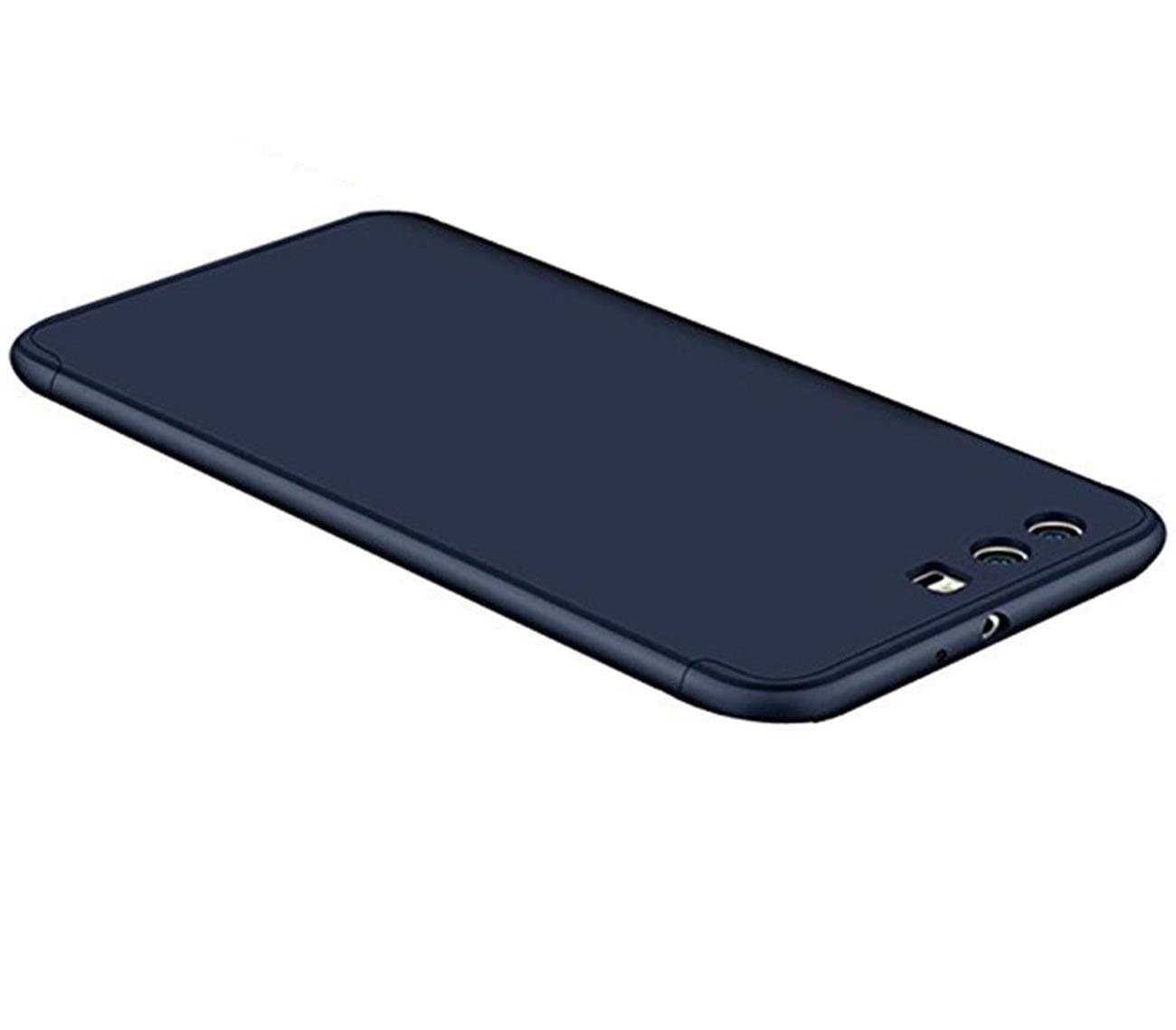 Xeber P10 Plus Case, Tough Double Dip 360 Full Protection Case for Huawei P10 Case for Huawei P10 Cover Phone Bags Cases (Huawei P10 Plus, Navy Blue)