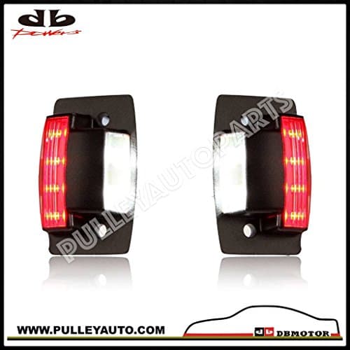 DBMOTOR - LED License Lamp for Dodge Ram 1994-2001 & Universality for Truck (Weatherproof)