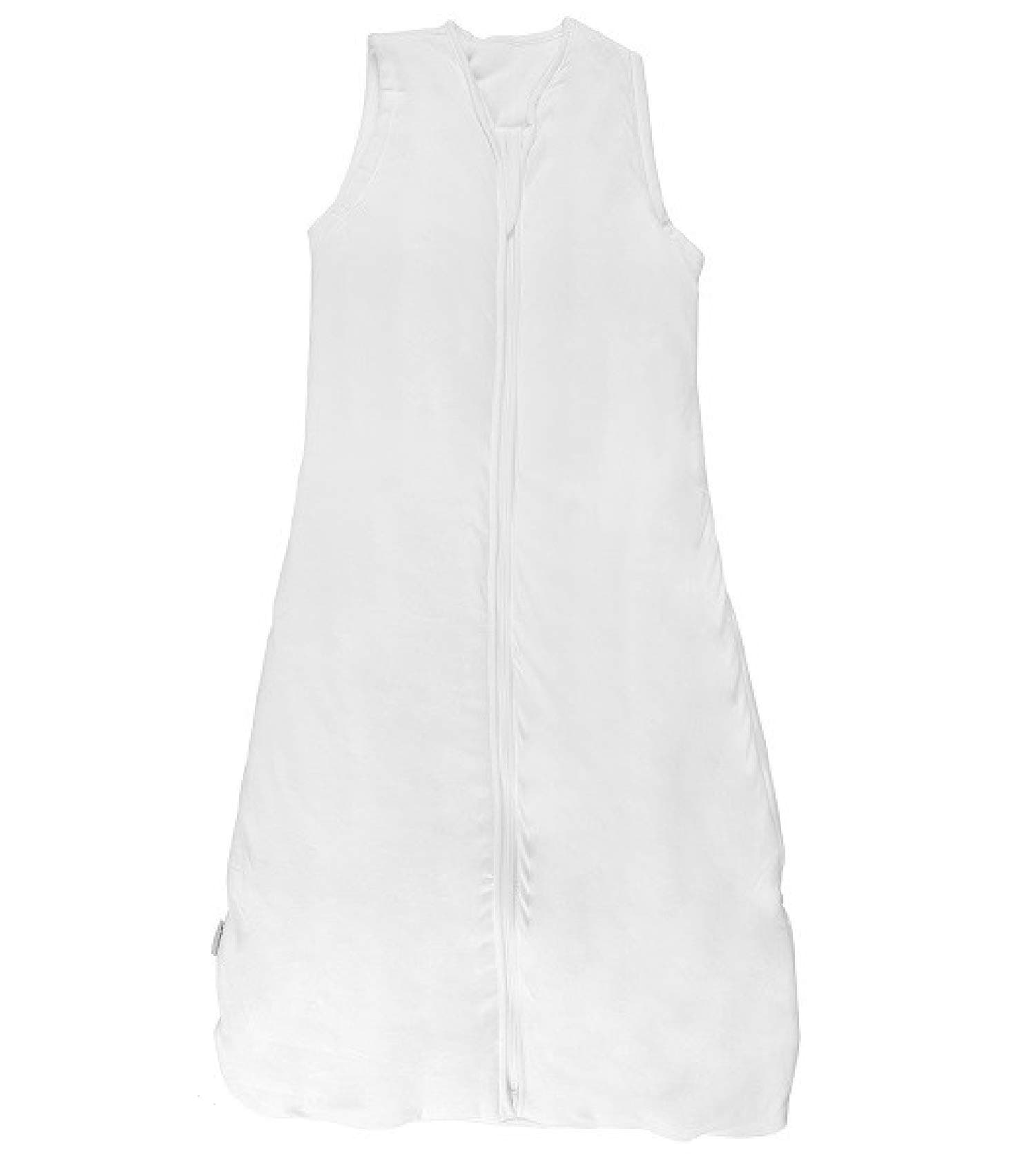 Slumbersac Sleeping Bag 0.5 Tog-Plain Cream - 3-6 years/130cm