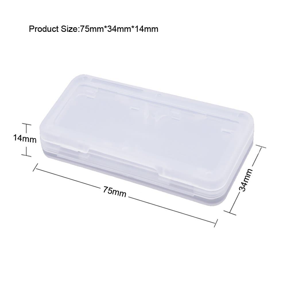 iprotect Parent Storage Box for Nintendo Switch Games transparent transparent