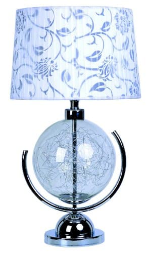 Elegant Designs LT1008-CHR Modern Art Globe Lamp