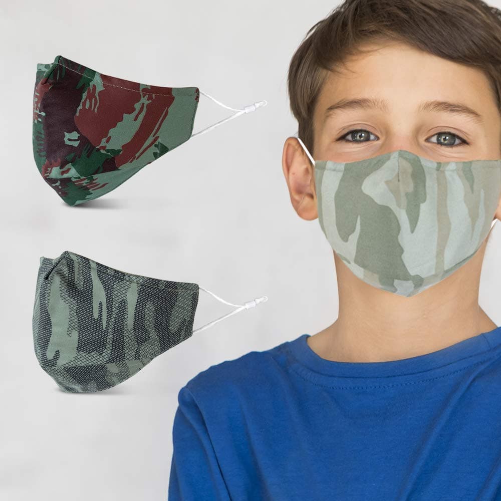 Ultra Soft 6Layer Child Mask - Washable and Reusable (Pack of 3)