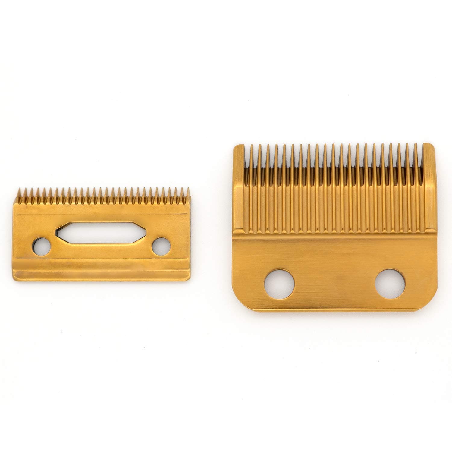 Professional 2-Hole Flat Hair Clipper Replacement Blade #2161,Magic Clip Blade,Fits for Professional 5 Star Senior Cordless Wahl Clipper,Including Screws,Gold