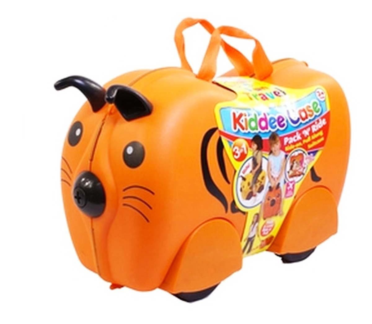 Kiddee Case Pack N Ride Animal Design Tiger