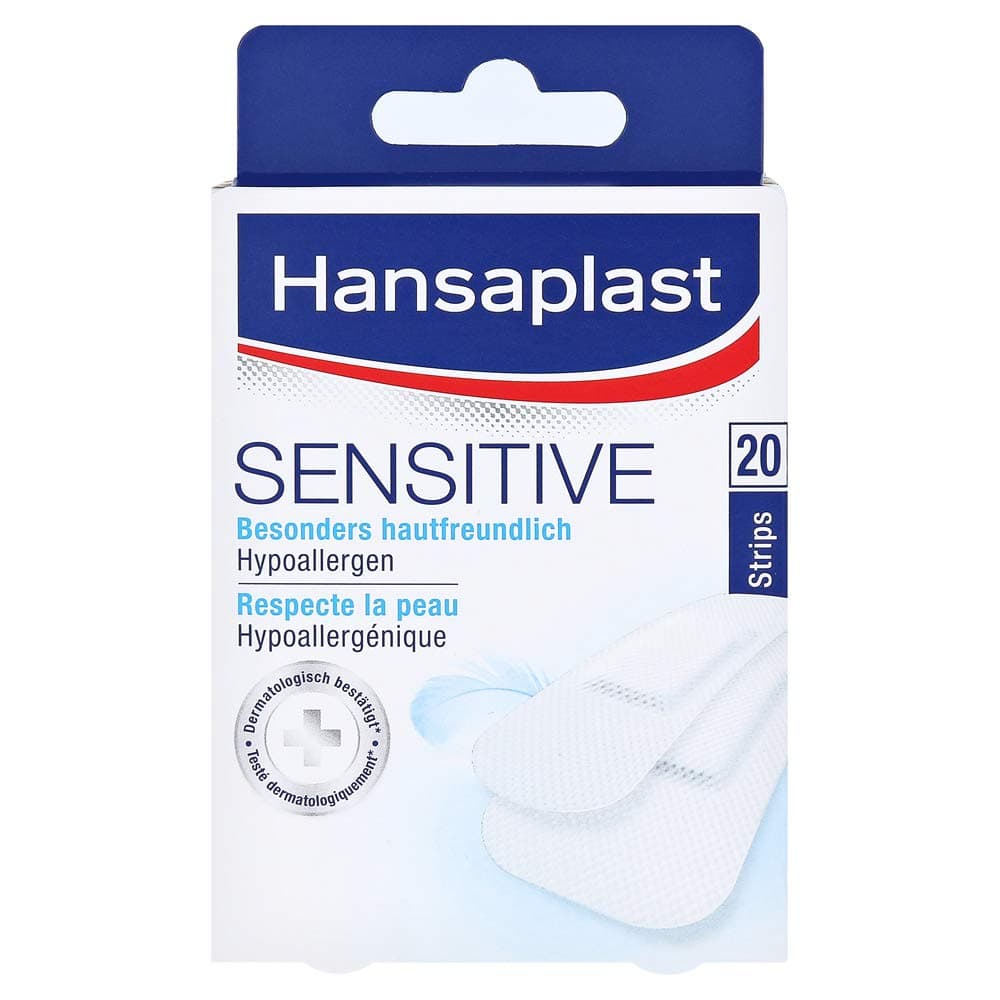Hansaplast Hansaplast Sensitive Strips - 20 st Plaster 04827529