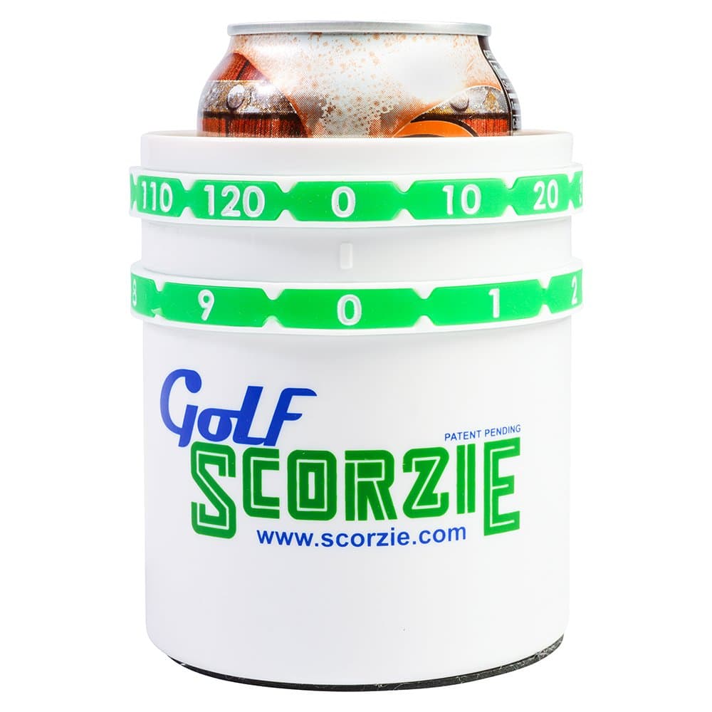 Scorzie Golf The Only Beverage Cooler That Keeps Score and The Absolute Best Golf Can Cooler That Doubles as a Golf Score Keeper and Makes a Great Golf Accessories