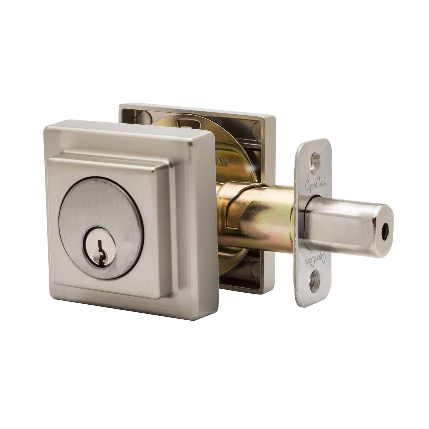 Copper Creek DBS2420SS Deadbolt Double Cylinder
