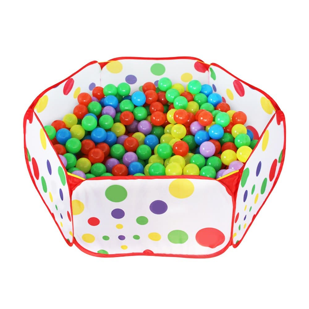 HTINAC Ball Pit Pop Up Ball Pool for Foldable Ball Tent for Indoor Outdoor Play Toys with Zippered Storage Bag, 100cm/ 39.4inch(ball not include )